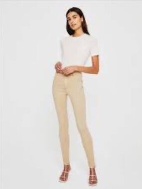 AG Legging Ankle Super Skinny Ankle Tan size 27R